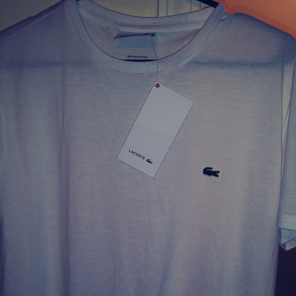 Mens White Lactose T Shirt